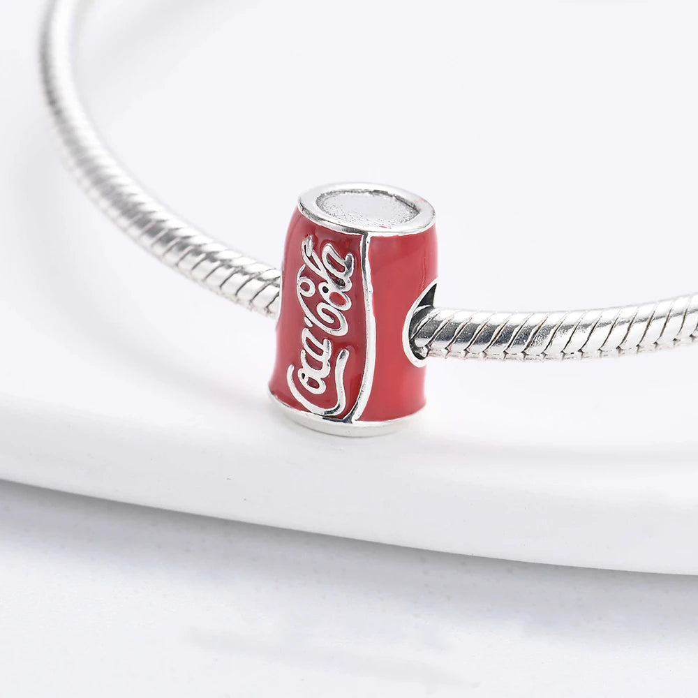 Berloque Coca Cola Lata - Prata 925