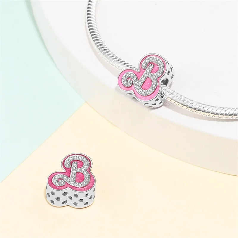 Berloque Barbie Girl - Prata 925