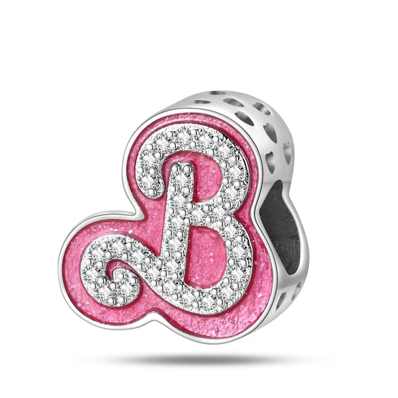 Berloque Barbie Girl - Prata 925