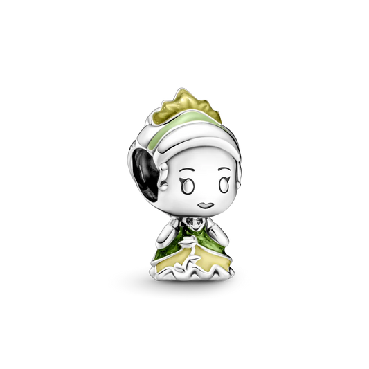 Berloque Princesa Tiana - Prata 925
