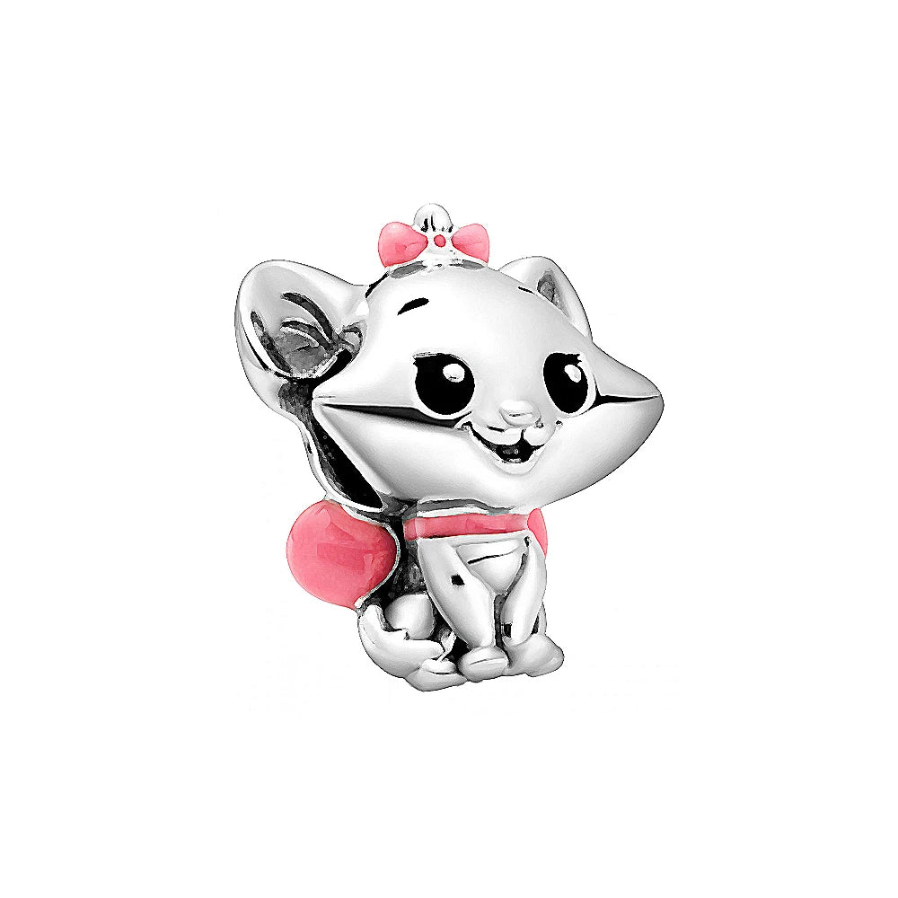 Berloque Gatinha Marrie - Prata 925
