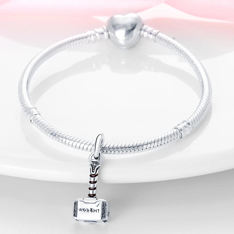 Berloque Martelo Thor Mjölnir - Prata 925