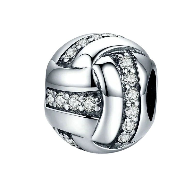 Berloque Amo Vôlei - Prata 925