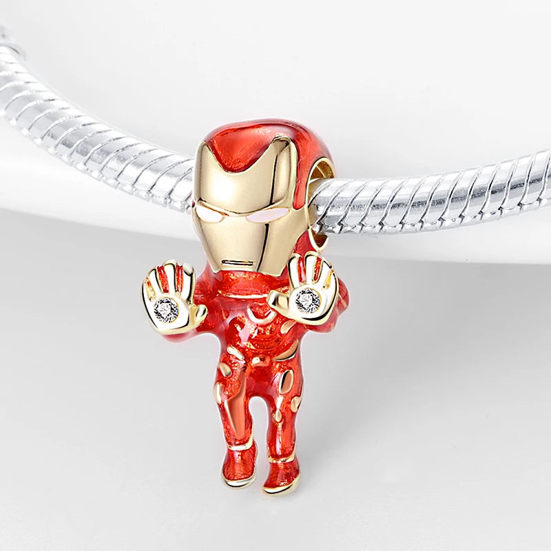 Berloque Homem de Ferro - Prata 925