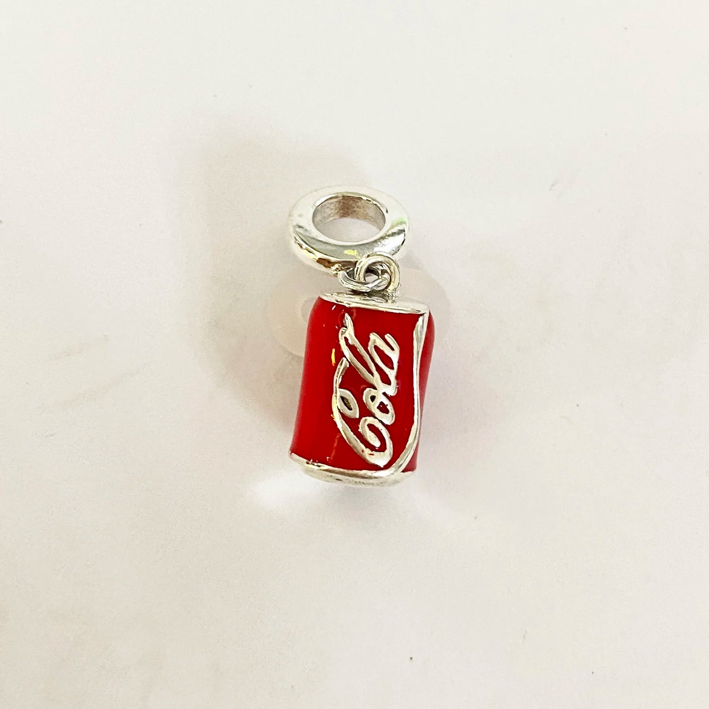 Berloque Amo Coca Cola - Prata 925