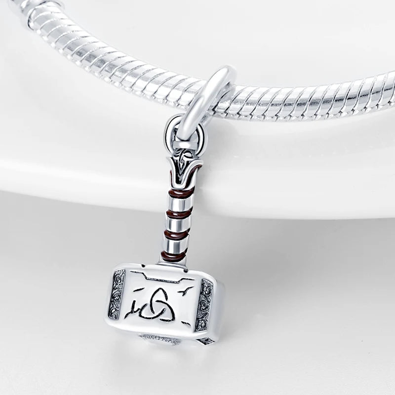 Berloque Martelo Thor Mjölnir - Prata 925