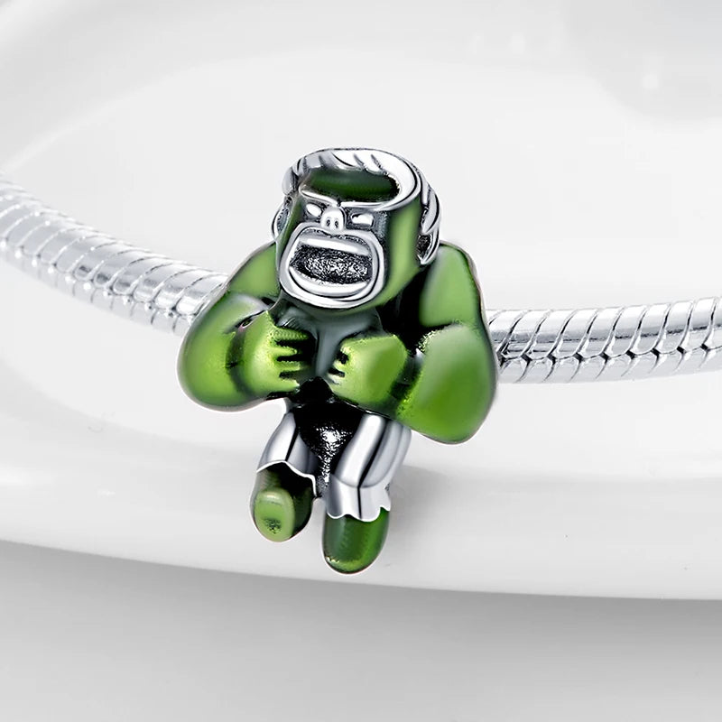 Berloque Hulk - Prata 925