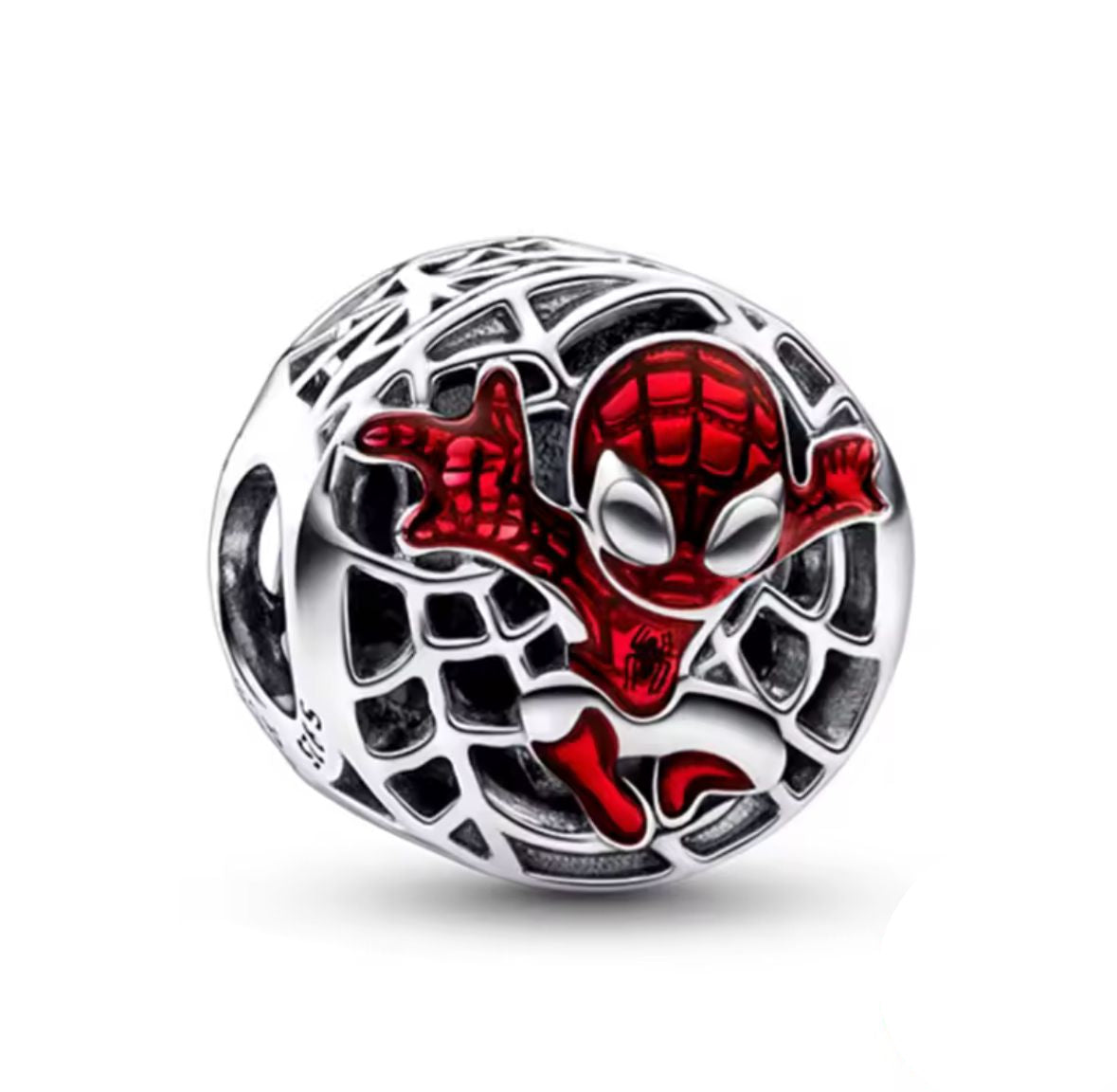 Berloque Spider Man - Prata 925