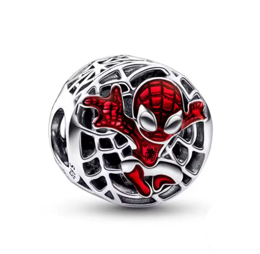 Berloque Spider Man - Prata 925