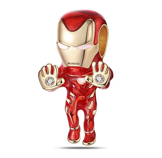Berloque Homem de Ferro - Prata 925
