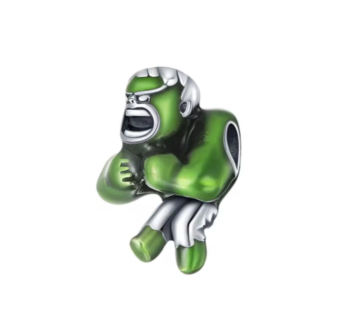 Berloque Hulk - Prata 925
