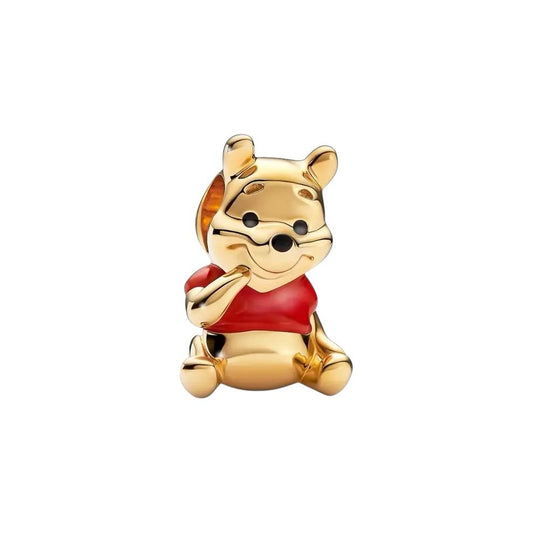Berloque Ursinho Pooh - Prata 925